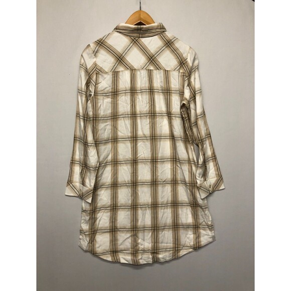 NWT Soft Surroundings Cozy & Cheer Pajama Sleep Dress Small Plaid B272 -1 - Picture 13 of 15